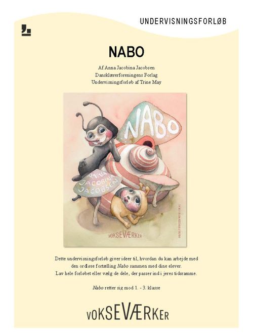 Undervisningsforløb til "Nabo"